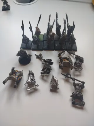 Lote figuras plomo Warhammer
