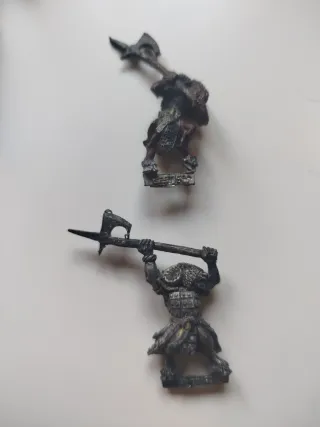 Lote figuras plomo Warhammer