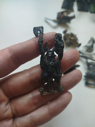 Lote figuras plomo Warhammer