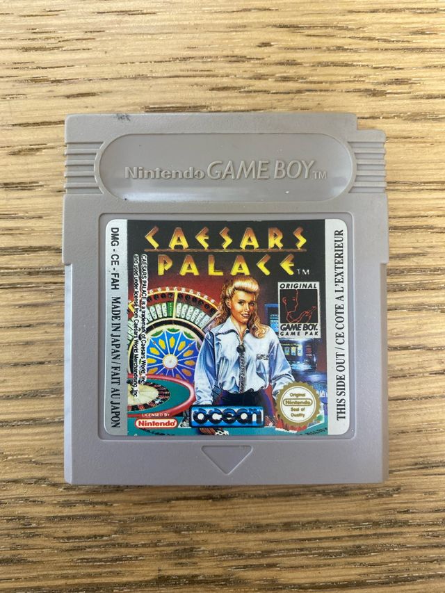 Game Boy Caesars Palace region FAH