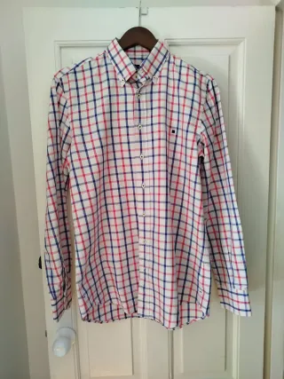Camisa Purificación García cuadros hombre
