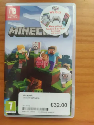 Minecraft Nintendo Switch 