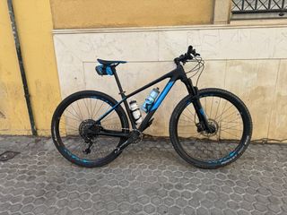 Mountain bike in carbonio