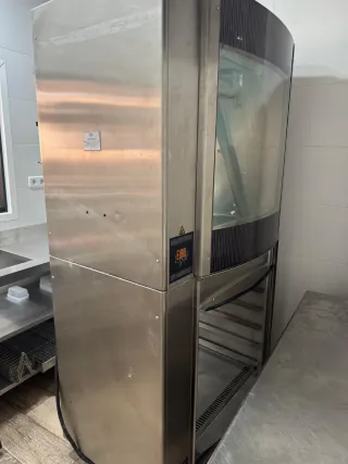 Asador de pollos doble cuerpo