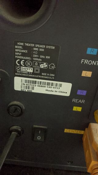 Altavoces Dell 5.1 Negros