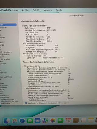 MacBook Pro 13” 2015 Plata