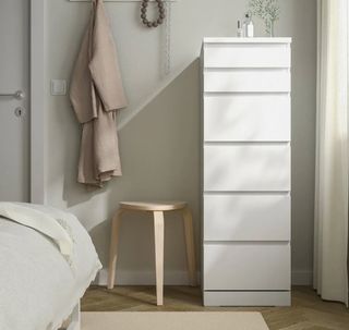 Cómoda MALM 6 cajones IKEA Blanca