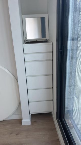 Cómoda MALM 6 cajones IKEA Blanca
