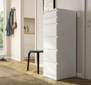 Cómoda MALM 6 cajones IKEA Blanca