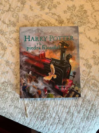 Harry Potter y la piedra filosofal Ilustrado
