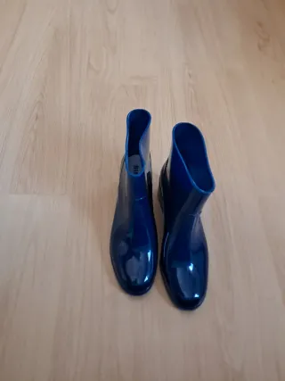 Botas de agua azules
