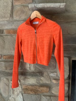 Felpa Halloween Bershka Arancione