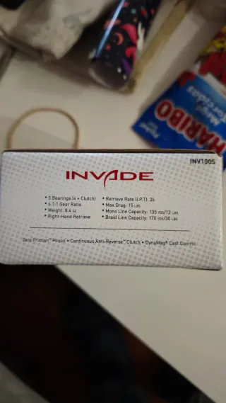 Carrete Pesca Quantum Invade INV100s
Nuevo