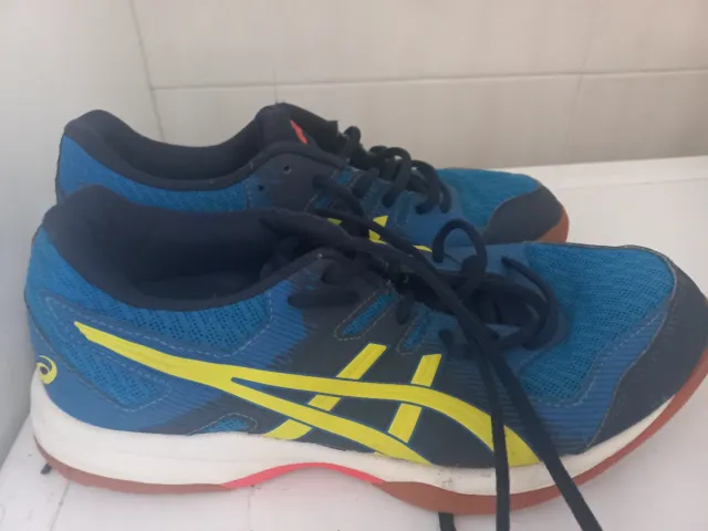 Zapatillas Asics Azul y Amarillo