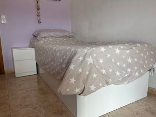 Cama 90x190 Ikea + Mesita Noche
