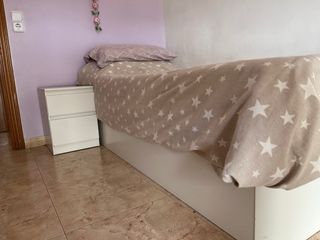 Cama 90x190 Ikea + Mesita Noche