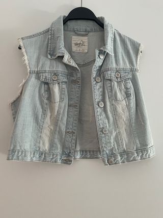Chaleco vaquero Denim & Co Talla L