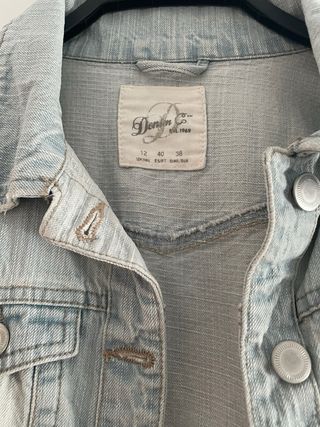 Chaleco vaquero Denim & Co Talla L