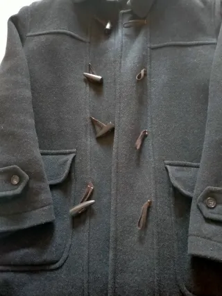 Trenca de lana gris