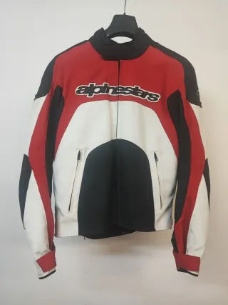 Chaqueta Alpinestars Roja, Blanca y Negra