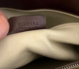 Borsa Pelle Marrone Vintage Bulgari