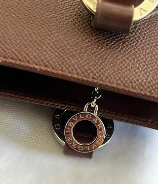 Borsa Pelle Marrone Vintage Bulgari