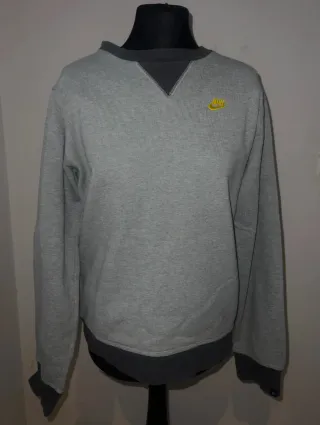 Sudadera Nike Gris Vintage