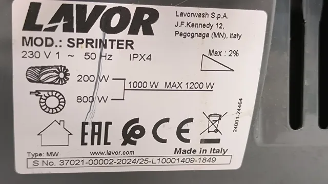 Fregadora secadora Lavor W28Y2880