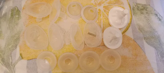 Cúpulas Medela y tubos. Regalo recolectores de lec
