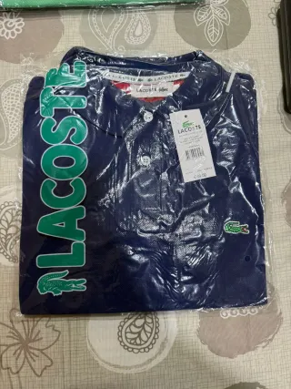 Polo Lacoste Rosa Auténtico