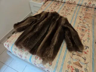 Pelliccia di marmotta marrone