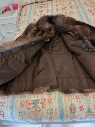 Pelliccia di marmotta marrone