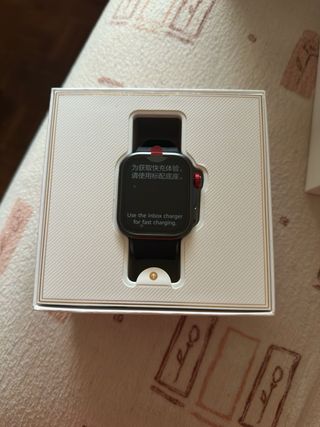 HUAWEI Watch Fit 4 Pro Negro/Rojo