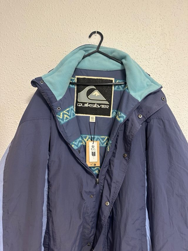 Chaqueta bomber Quiksilver azul NUEVA