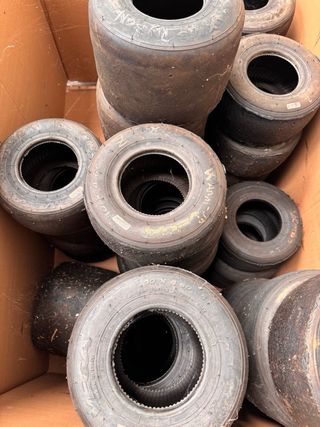 Ruedas Kart Seminuevas Vega Blanca;Verde
