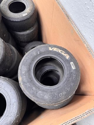 Ruedas Kart Seminuevas Vega Blanca;Verde