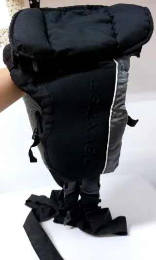 Mochila Portabebés Playxtrem Negra