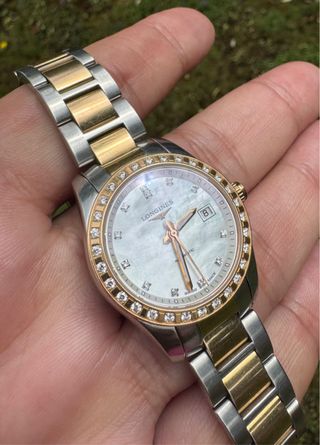 Longines Conquest acero y oro 