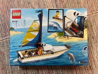 Lego 60438 City Sailboat. Barca a vela