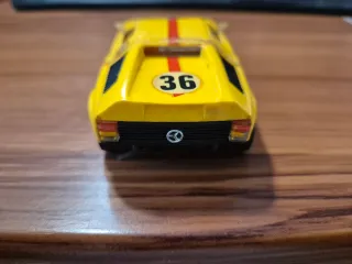Mercedes C 111 Scalextric Amarillo