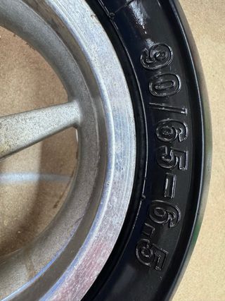 Ruedas Mini Moto 110/50-6.5 y 90/65-6.5 