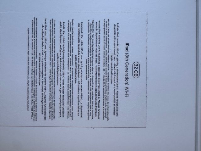 LOTE Cajas vacías Apple iPad, iPhone, Apple Watch