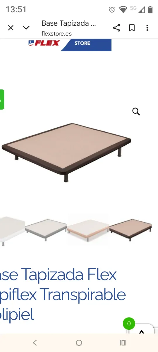 Base Tapizada Flex Transpirable Tapiflex