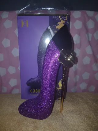 Perfume Carolina Herrera Good Girl Dorado Morado