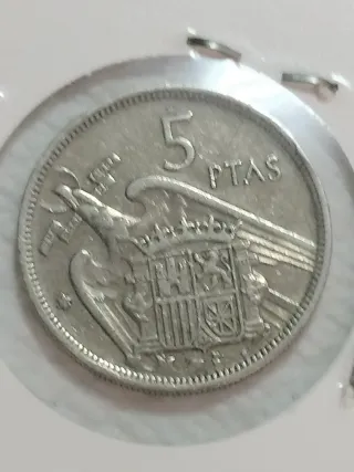 5 Pesetas 1957 Estrella 71