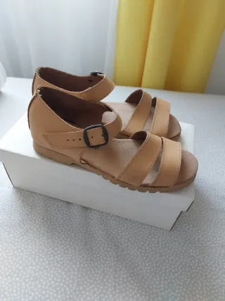 Sandalias Nazareno Beige/Marrón