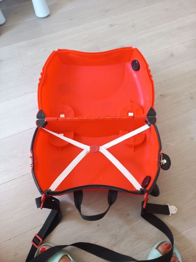 Valigia rossa per bambini Trunki