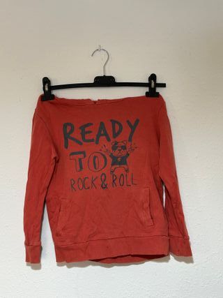 Sudadera niño Ready to Rock & Roll