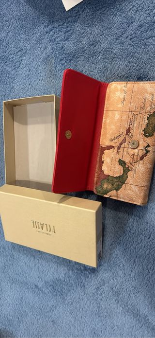Portafoglio Prima Classe Mappa Mondo