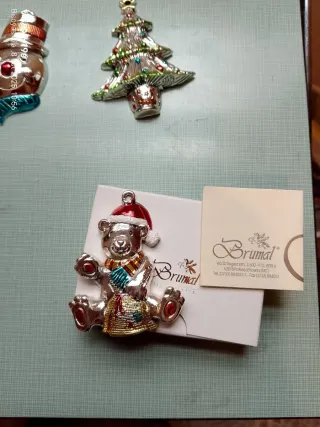 Colgantes Navideños Plata